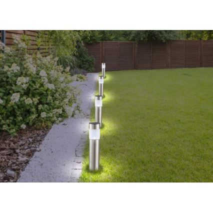 Globo - SET 4x LED Solarna svetilka LED/0,07W/3V IP44 600 mAh