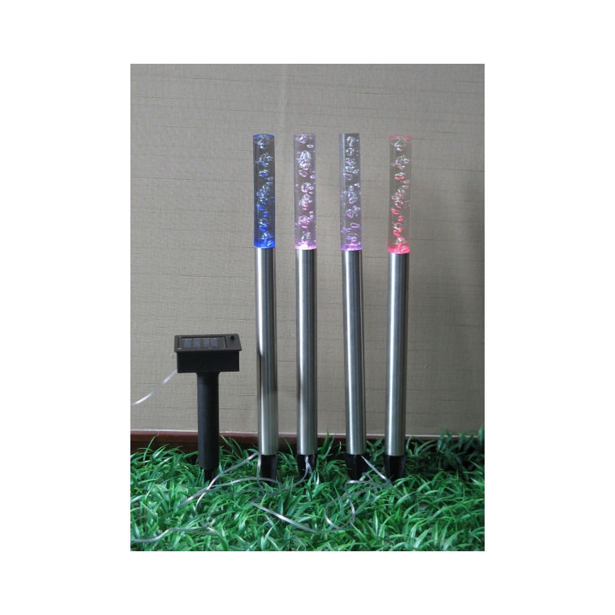 Globo - SET 4x LED Solarna svetilka 4xLED/0,07W IP44 600 mAh