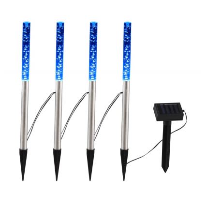 Globo - SET 4x LED Solarna svetilka 4xLED/0,07W IP44 600 mAh