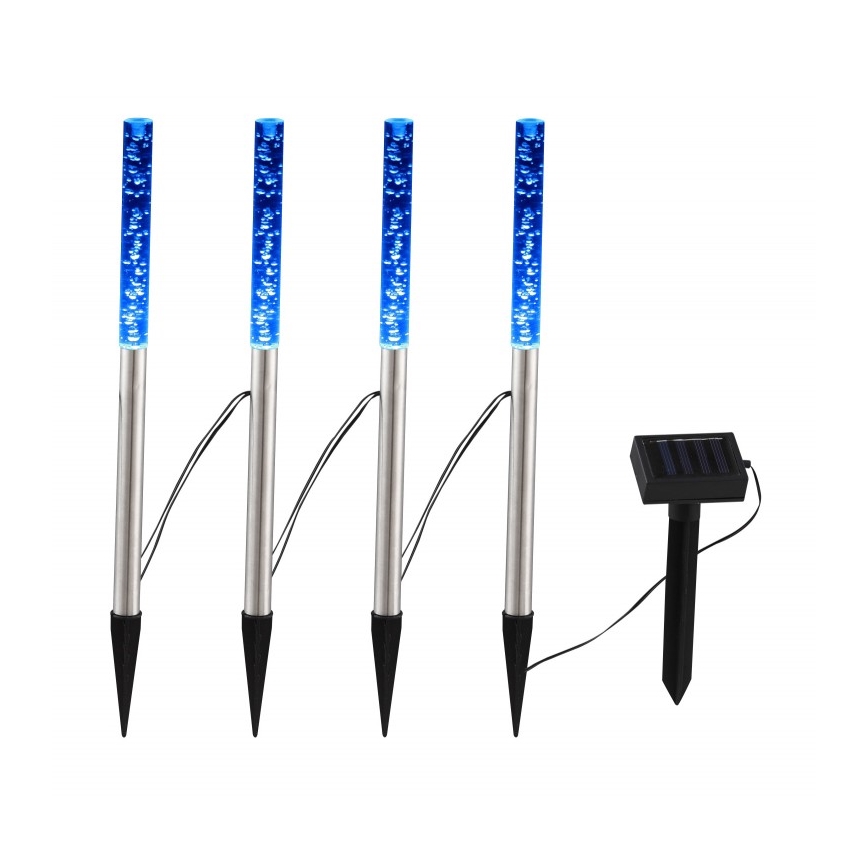 Globo - SET 4x LED Solarna svetilka 4xLED/0,07W IP44 600 mAh