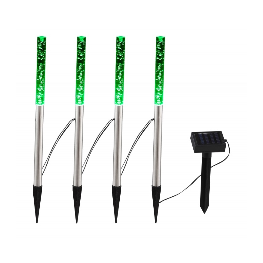 Globo - SET 4x LED Solarna svetilka 4xLED/0,07W IP44 600 mAh
