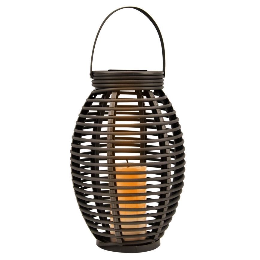 Globo - LED Solarna svetilka LED/0,06W/3,2V IP44 200 mAh ratan