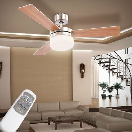 GLOBO 0333 - Stropni ventilator ALANA 2xE14/40W/230V