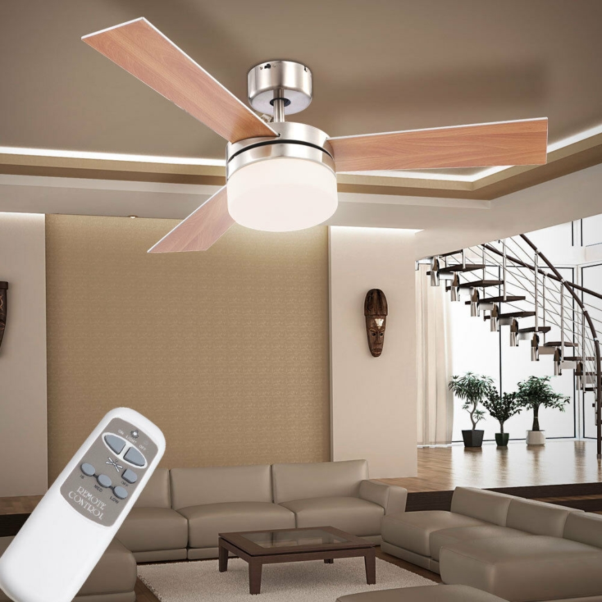 GLOBO 0333 - Stropni ventilator ALANA 2xE14/40W/230V