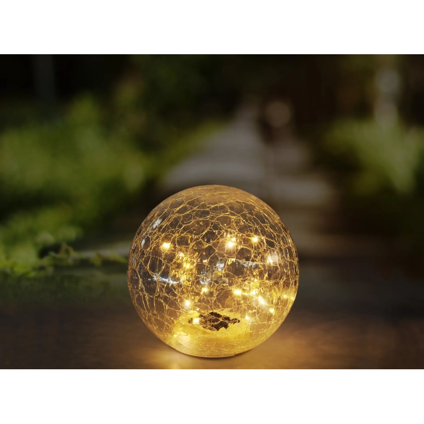 Globo - LED Solarna svetilka 20xLED/0,06W/3,2V pr. 19,5 cm IP44