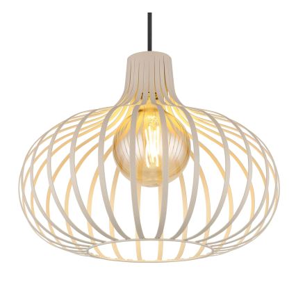Globo - Viseča svetilka z obesnim kablom 1xE27/40W/230V bež