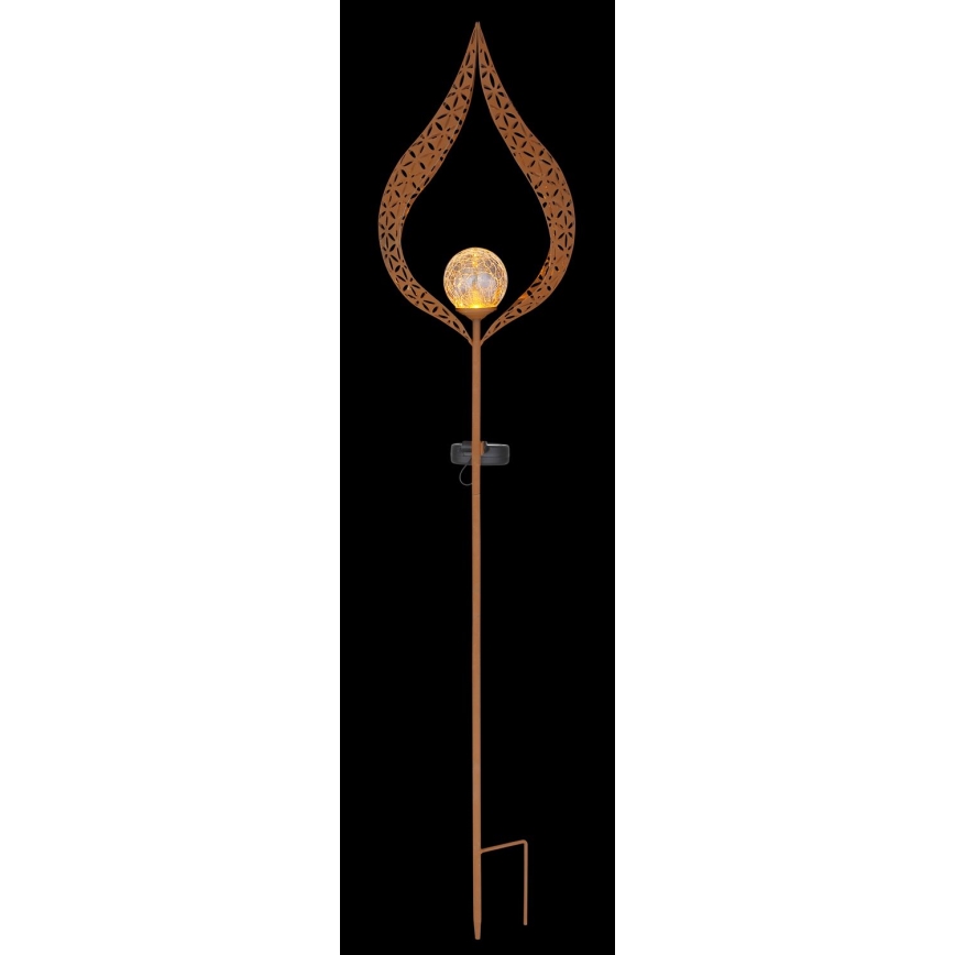 Globo - LED Solarna svetilka LED/0,06W/3V 600mAh IP44 baker