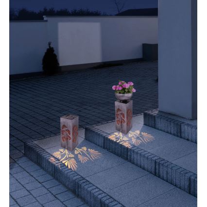 Globo - LED solarna svetilka s cvetličnim loncem LED/3V IP44 300 mAh
