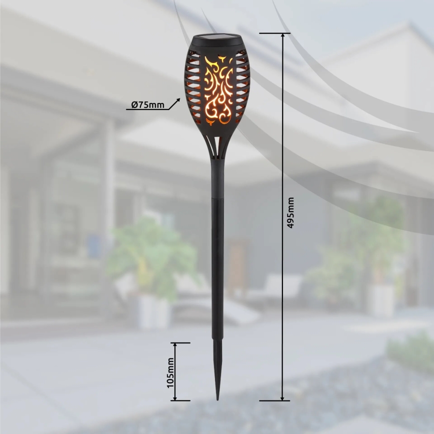 Globo - SET 3x LED Solarna svetilka LED/0,1W/3V IP44 200 mAh