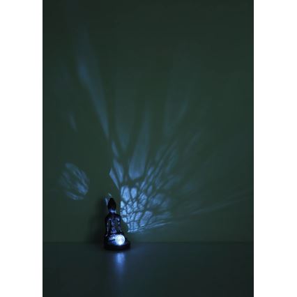Globo - LED solarno svetilo LED/3V IP44 200 mAh kip Buddhe