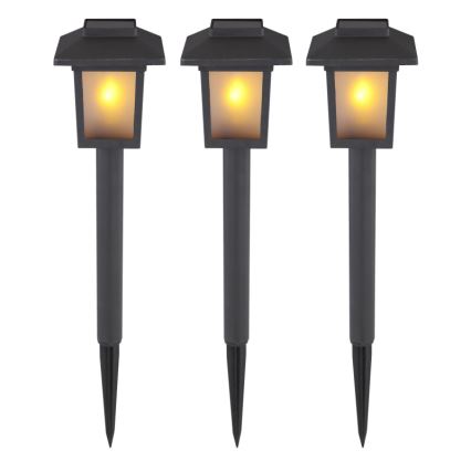 Globo - SET 3x LED Solarna svetilka 3xLED/1,2V IP44 200 mAh