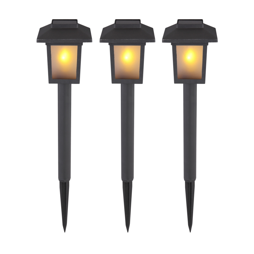 Globo - SET 3x LED Solarna svetilka 3xLED/1,2V IP44 200 mAh