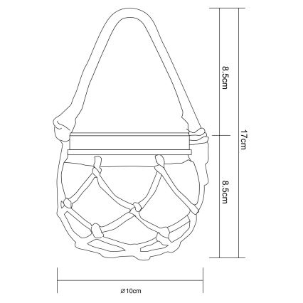 Globo - LED Solarna svetilka LED/0,06W/3,2V IP44