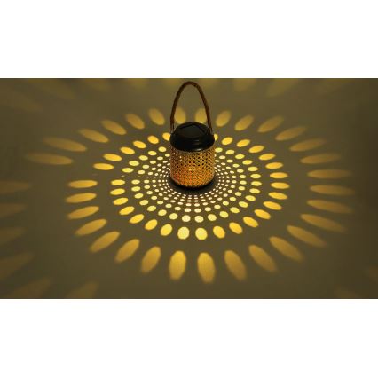 Globo - LED Solarna svetilka LED/0,06W/3V 3000K IP44 bambus