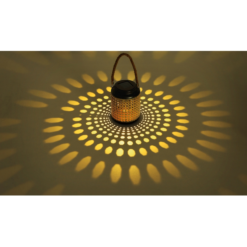 Globo - LED Solarna svetilka LED/0,06W/3V 3000K IP44 bambus