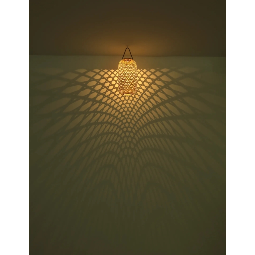 Globo - LED Solarna svetilka LED/0,06W/3V bambus IP44
