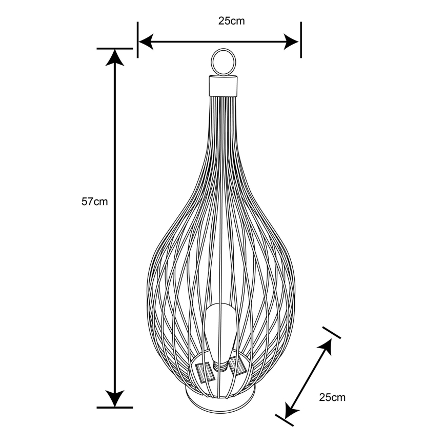 Globo 33672 - LED Solarna svetilka LED/1,2V IP44