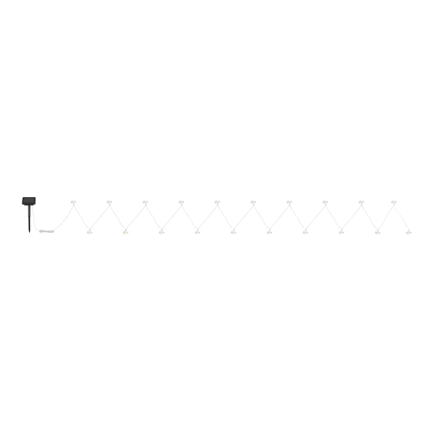 Globo - LED Solarna veriga 20xLED/0,06W/3V IP44 300 mAh