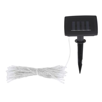 Globo - LED Solarna veriga 10 m 50xLED/2,4V IP44 600 mAh
