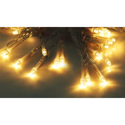 Globo - LED Solarna veriga 10 m 50xLED/2,4V IP44 600 mAh