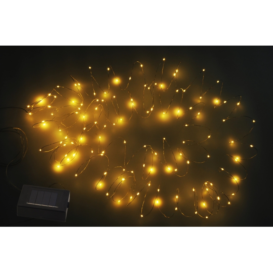 Globo - LED sončni niz 120xLED/3,2V IP44 13,4 m 600 mAh