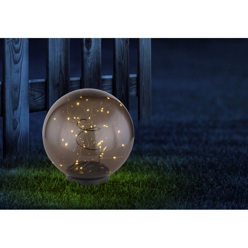 Globo - Solarna svetilka 40xLED/0,06W/1,2V pr. 25 cm IP44