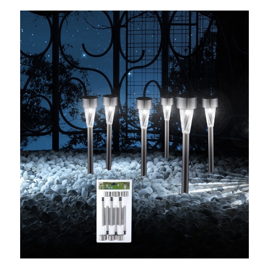 Globo - SET 6x LED Solarna svetilka LED/1,2V IP44