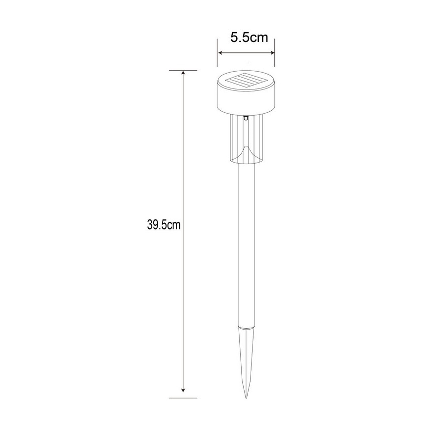 Globo - LED Solarna svetilka LED/0,06W/1,2V IP44 200 mAh