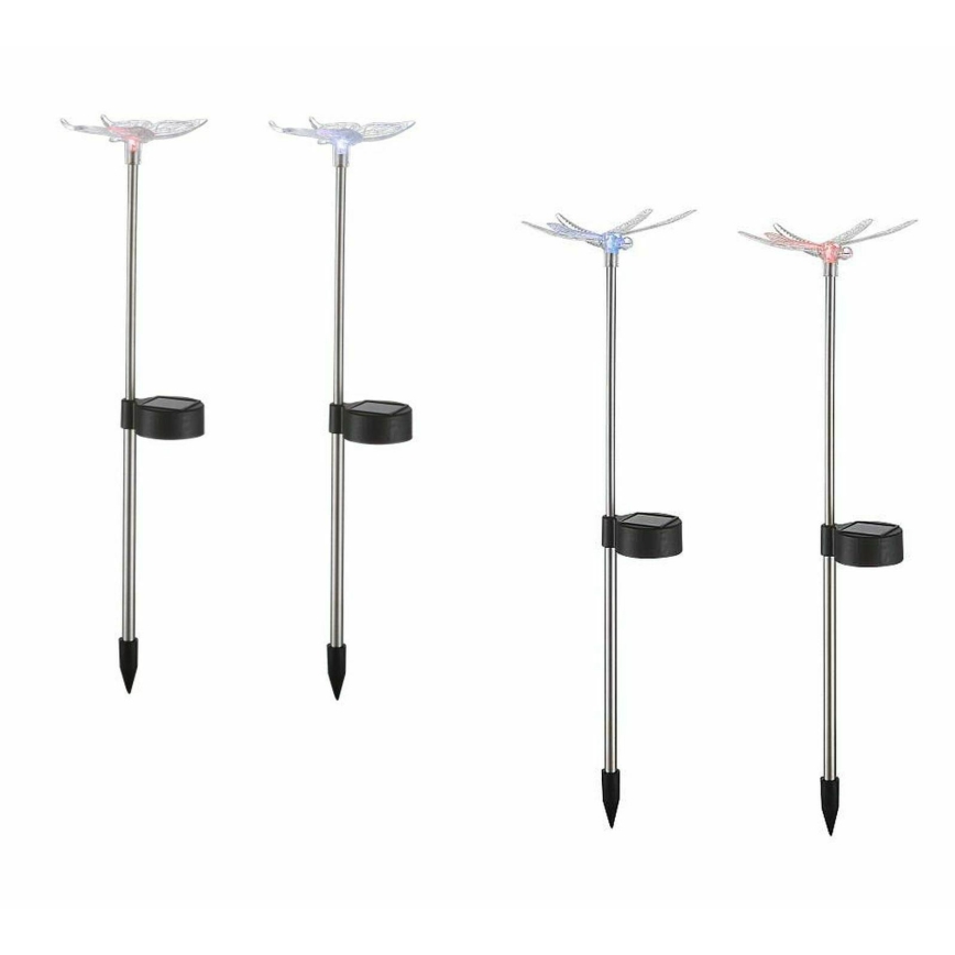 Globo - SET 4x LED Solarna svetilka LED/0,06W/3V IP44