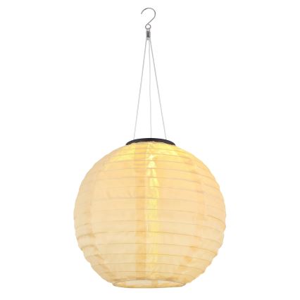 Globo - LED Viseča solarna svetilka LED/0,5W/3V IP44 bež
