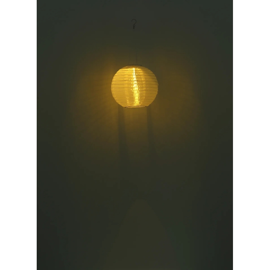 Globo - LED Viseča solarna svetilka LED/0,5W/3V IP44 bež