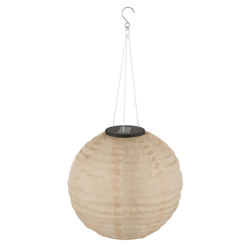 Globo - LED Viseča solarna svetilka LED/0,5W/3V IP44 bež