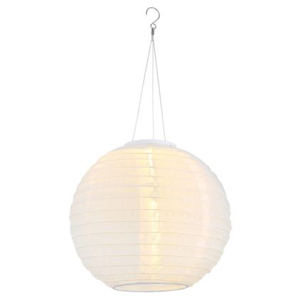 Globo - LED Viseča solarna svetilka LED/0,5W/3V IP44 bela