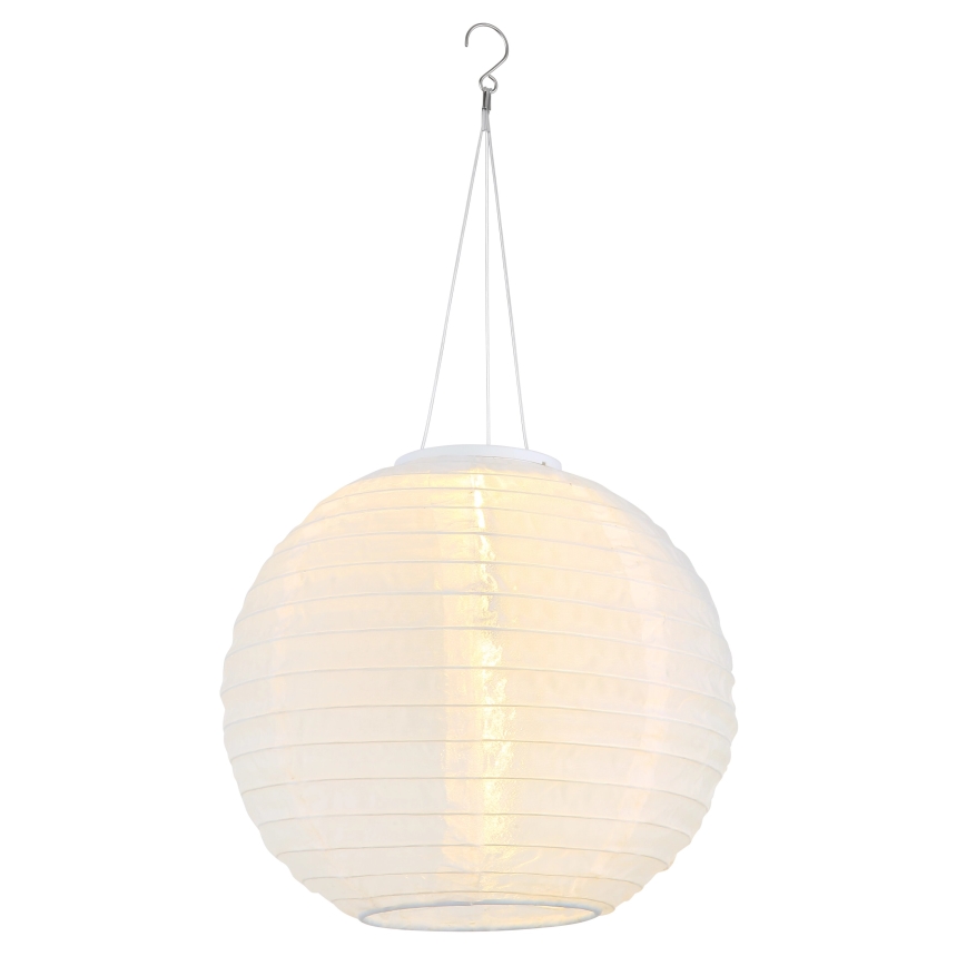 Globo - LED Viseča solarna svetilka LED/0,5W/3V IP44 bela