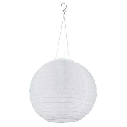 Globo - LED Viseča solarna svetilka LED/0,5W/3V IP44 bela