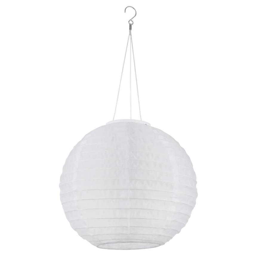 Globo - LED Viseča solarna svetilka LED/0,5W/3V IP44 bela
