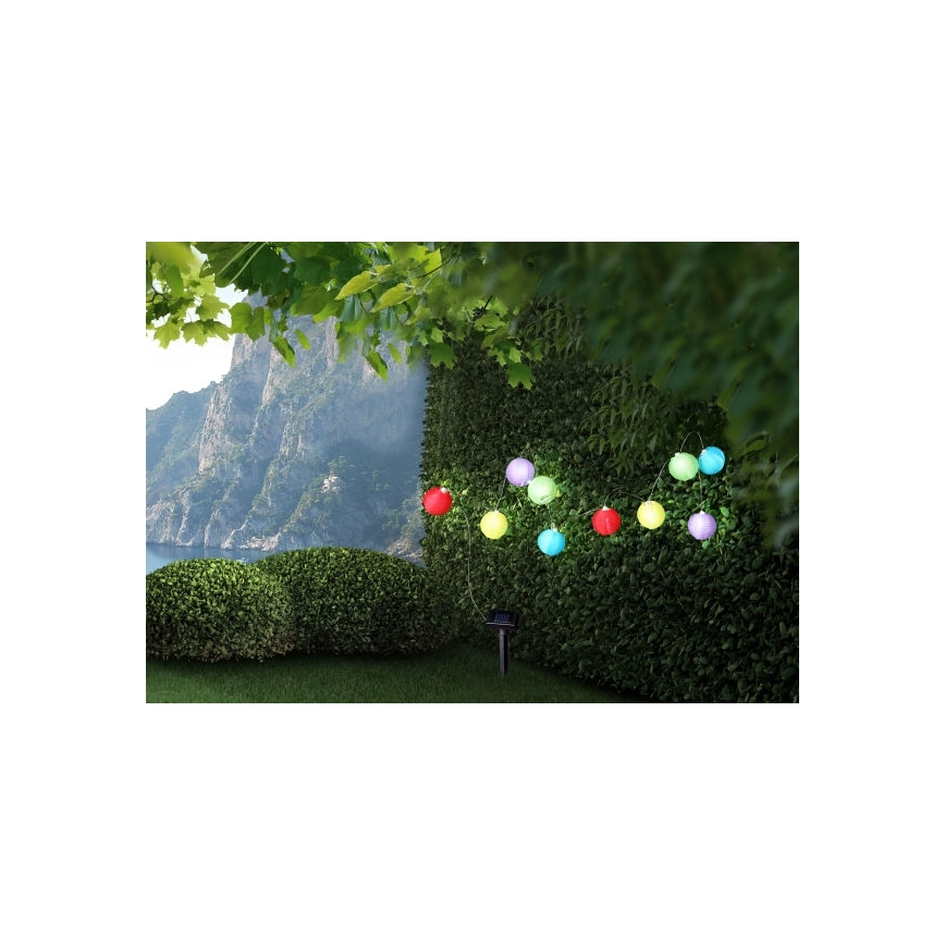 Globo 33971 - LED Solarna veriga 10xLED/0,06W/1,2V IP44