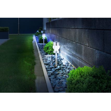 Globo - LED RGBW Solarna svetilka 2v1 LED/0,06W/3V IP44