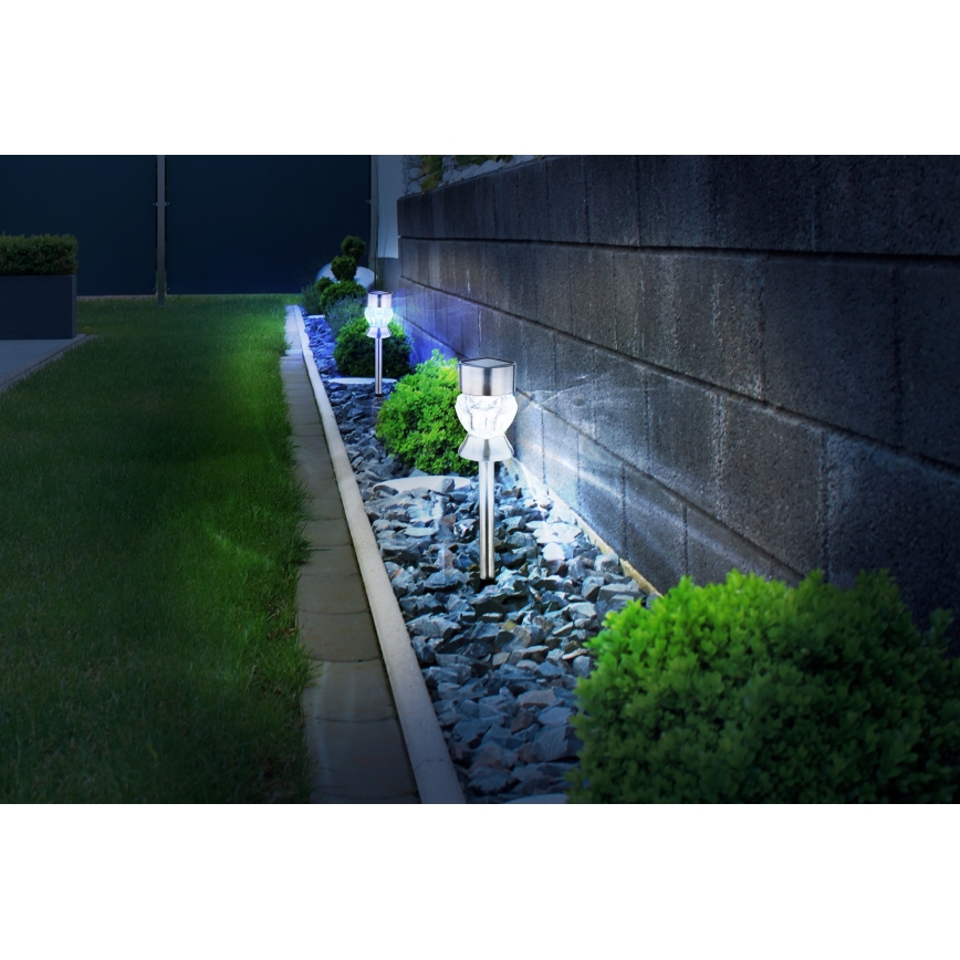 Globo - LED RGBW Solarna svetilka 2v1 LED/0,06W/3V IP44