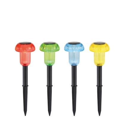 Globo - SET 4x LED RGB Solarna svetilka LED/0,05W/3V IP44