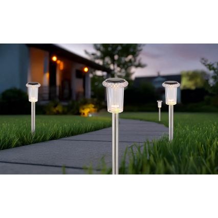 Globo - SET 4x LED Solarna svetilka LED/0,06W/1,2V IP44