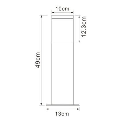 Globo - Zunanja svetilka 1xE27/60W/230V IP44