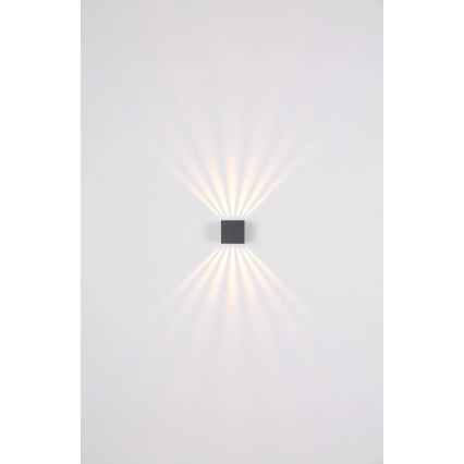 Globo - LED zunanje stensko svetilo LED/6W/230V IP54 antracit