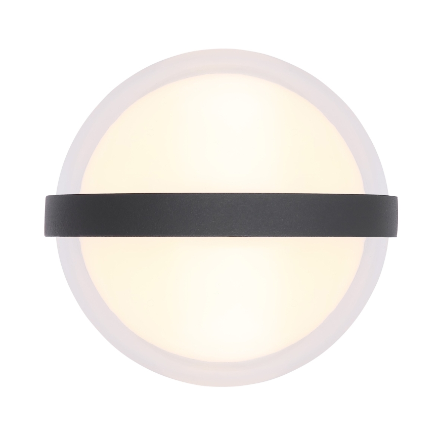 Globo - LED Zunanja stenska svetilka LED/12W/230V IP54 črna