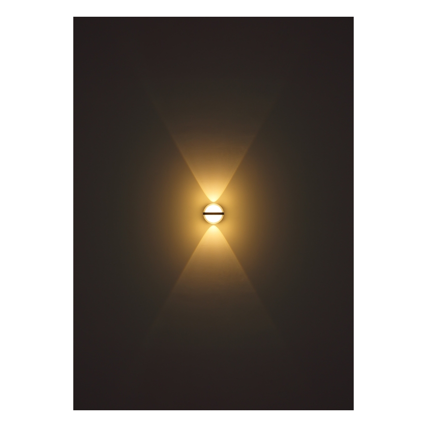Globo - LED Zunanja stenska svetilka LED/12W/230V IP54 črna