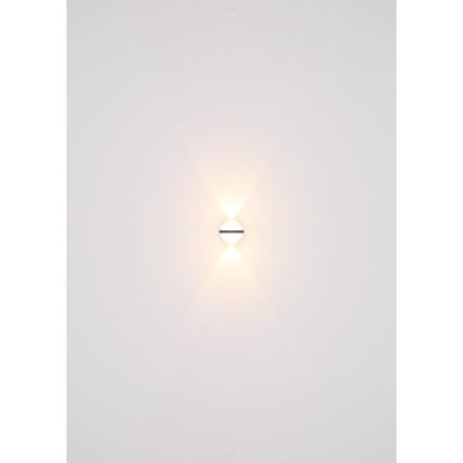 Globo - LED Zunanja stenska svetilka LED/12W/230V IP54 črna