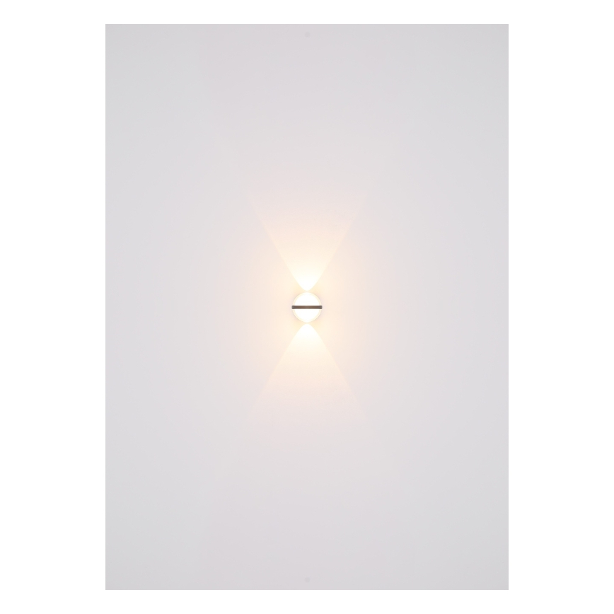 Globo - LED Zunanja stenska svetilka LED/12W/230V IP54 črna