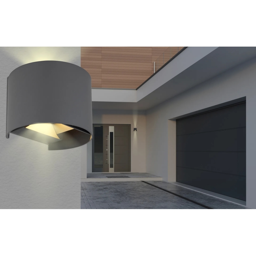 Globo - LED zunanje stensko svetilo 2xLED/3W/230V IP54