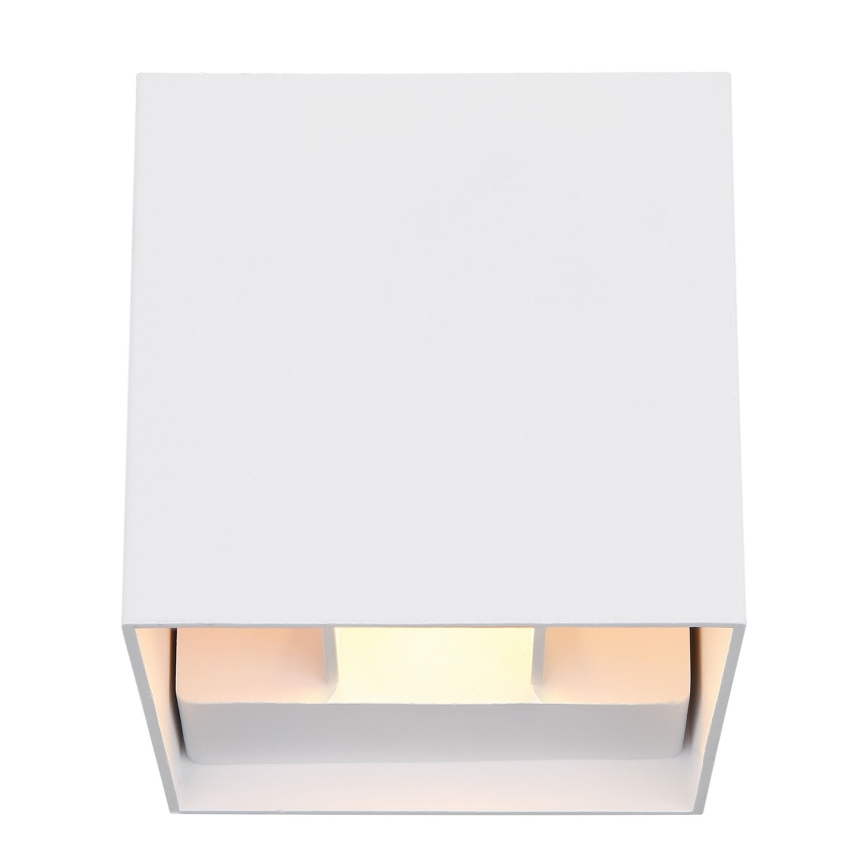 Globo - LED Zunanja stenska svetilka 2xLED/3W/230V IP44 bela