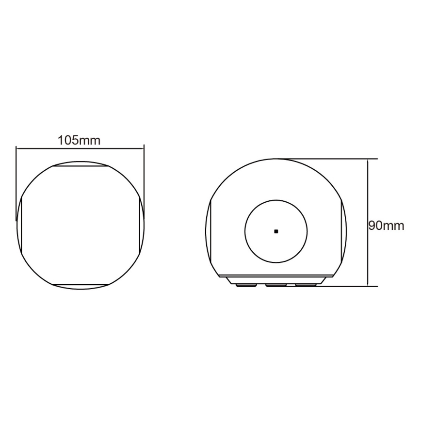 Globo - LED zunanja stenska svetilka LED/4,5W/230V IP54